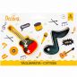 Preview: ausstecher-musiknote-gitarre-2er-set