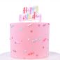 Preview: kerze-happy-birthday-topper-pastellfarben-10x5cm