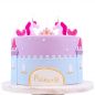 Preview: Kerzen Prinzessin-Motive 5er-Set 3 x 5 cm