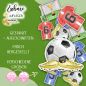 Preview: Fußball fussball, ball, trikot, pokal, schuhe, tor essbare Cupcake Deko