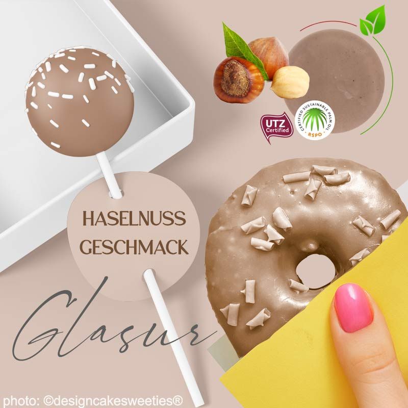 Glasur Haselnuss Cake-Pop 1,2 kg