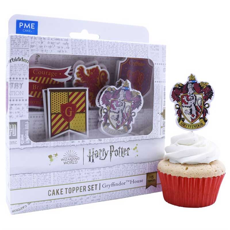 Gryffindor Cupcake Topper Harry Potter Muffin Deko