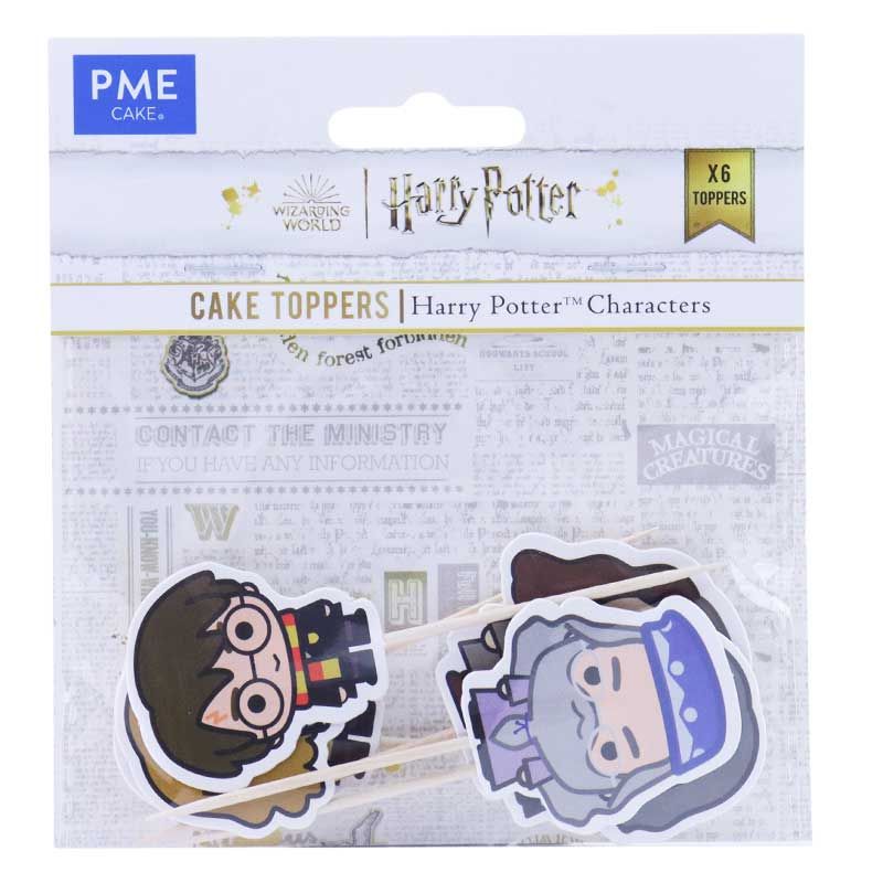 Cupcake Topper Harry Potter Gute Charaktere Muffin Deko 6St.