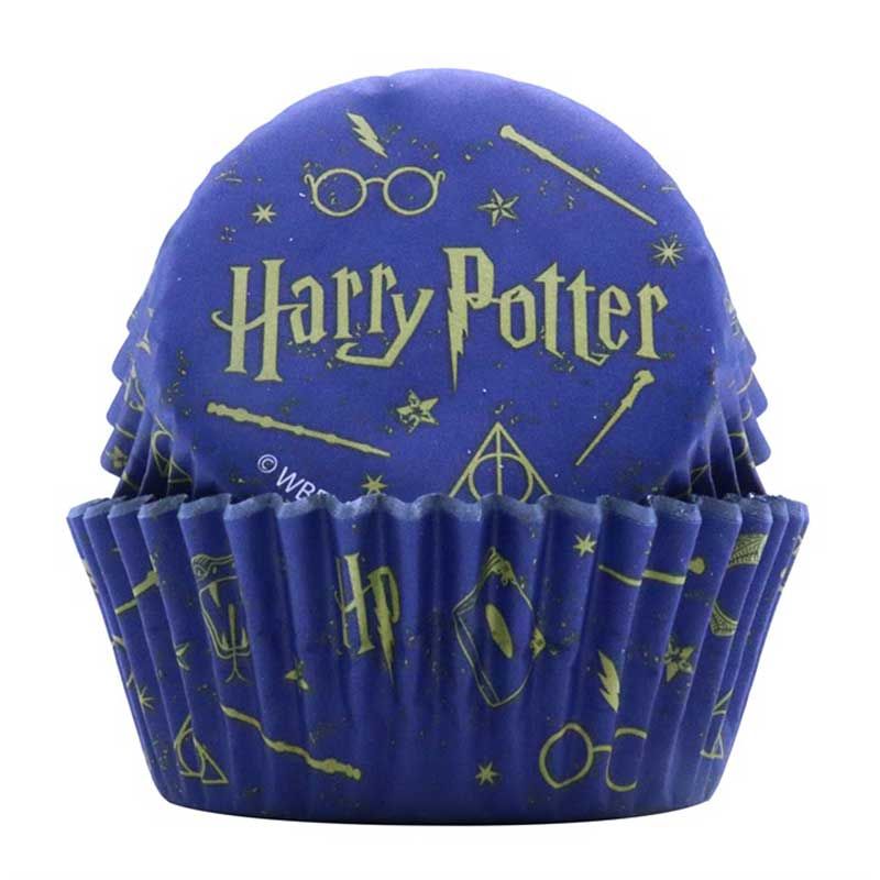 Cupcake Förmchen Harry Potter Motiv Schriftzug Zauberei Brille