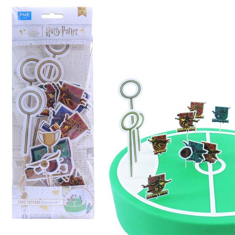 Cake Topper Harry Potter Quidditch Spiel