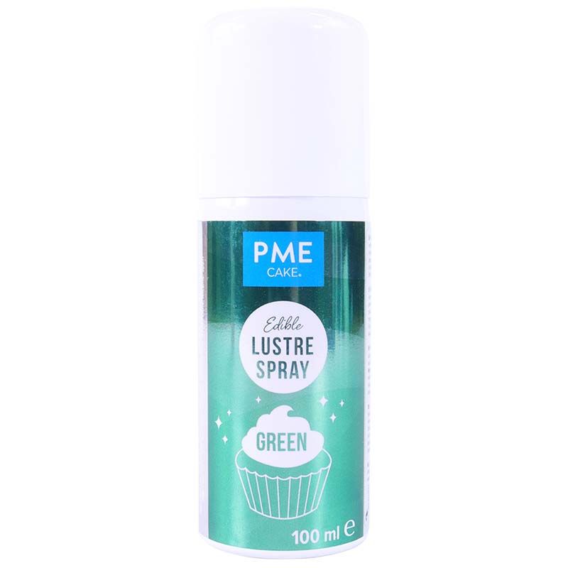 Lustre Spray Grün essbar Glänzend 100 ml