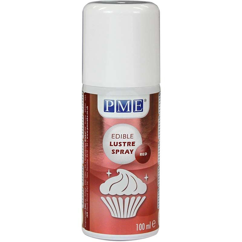 Lustre Spray Rot essbar Glänzend 100 ml