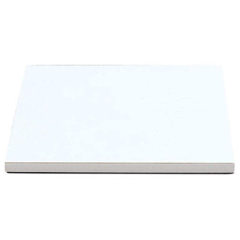 Tortenplatte Cake Board Weiß Quadrat 25 x 25 cm